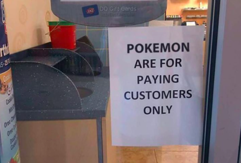 Pokemon for customers